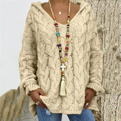 Stylischer Kabelpullover Damen Zeitlos Elegent