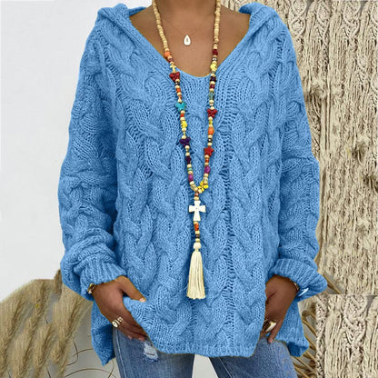 Stylischer Kabelpullover Damen Zeitlos Elegent
