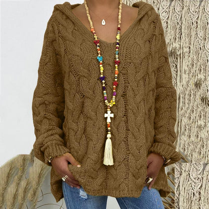 Stylischer Kabelpullover Damen Zeitlos Elegent