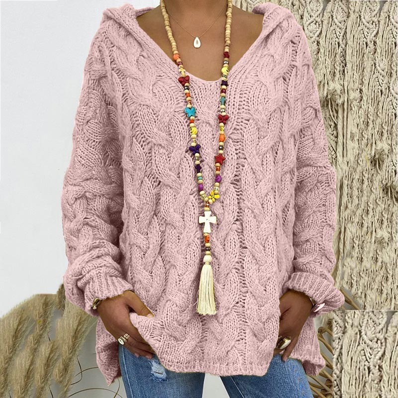 Stylischer Kabelpullover Damen Zeitlos Elegent