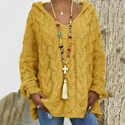 Stylischer Kabelpullover Damen Zeitlos Elegent