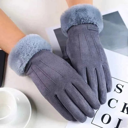 Damen Handschuhe Touchscreen Fleece - IdealeKleiden