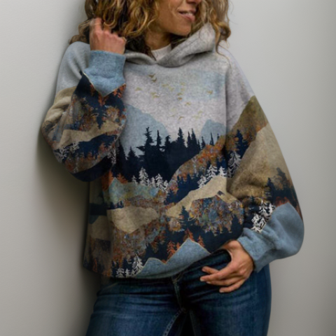 Stylische Damenhoodie Streetwear Design - IdealeKleiden
