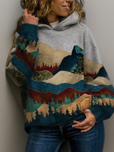 Stylische Damenhoodie Streetwear Design