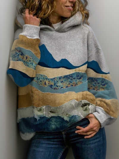Stylische Damenhoodie Streetwear Design