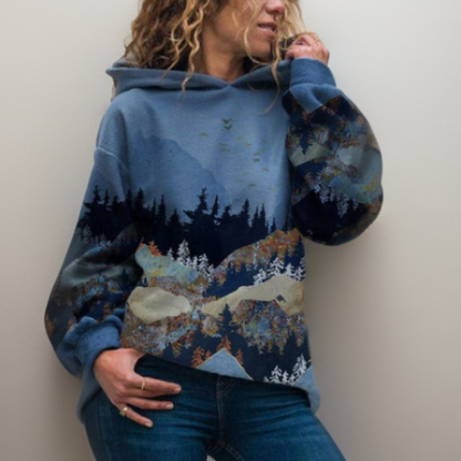 Stylische Damenhoodie Streetwear Design