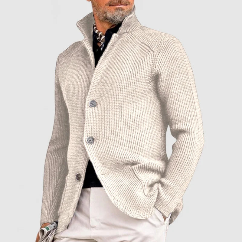 Stylische Strickweste für Männer mit Taschen - IdealeKleiden