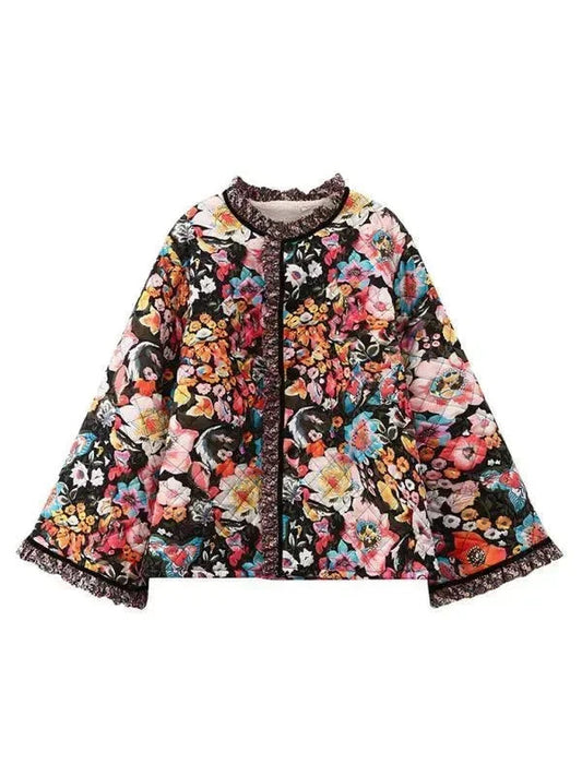Modische Steppjacke Winter Trend Lockere Optik - IdealeKleiden