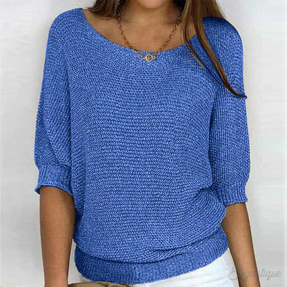 Übergroßer Strickpullover Modisch Oversized