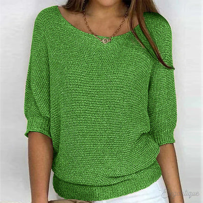 Eleganter Damenpullover Büro Chic