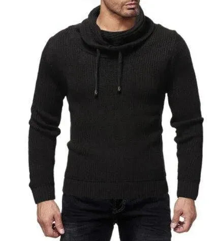 Klassische Pullover mit Kordelzug Detail
