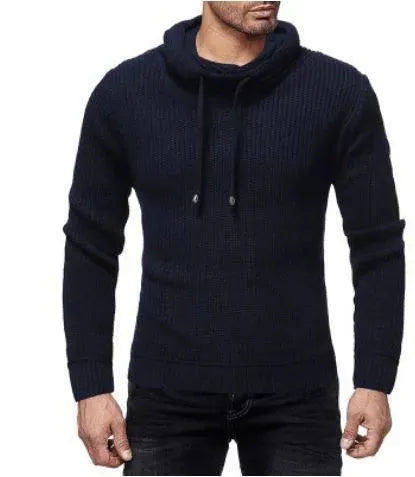 Klassische Pullover mit Kordelzug Detail