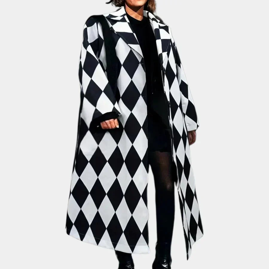 Laylanie - Damen Wintermantel Elegant Warm