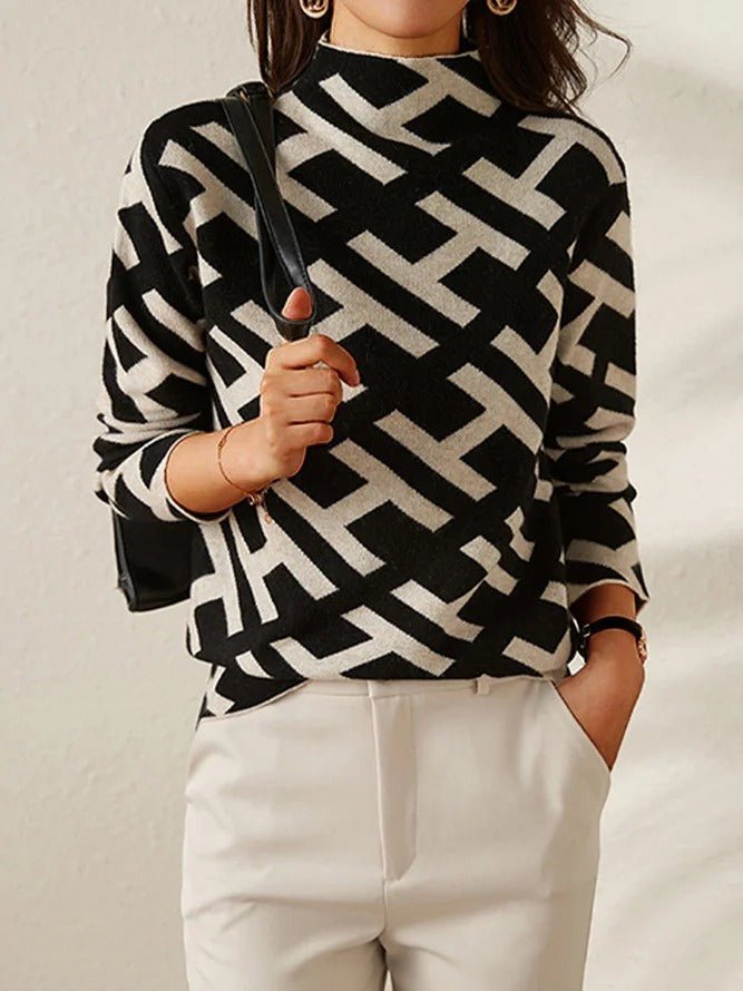 Elegante Pullover Damen Klassisch - IdealeKleiden