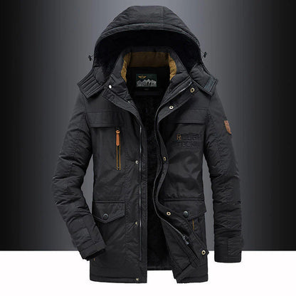 Warme Fleece Outdoor Jacke Herren