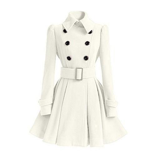Stylische Damen Trenchcoat Windbreaker Modern