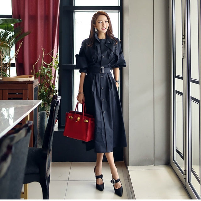 Stylischer Trenchcoat Elegant Damen