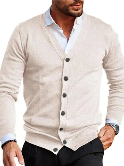 Herren Strickpullover Moderner Ausschnitt