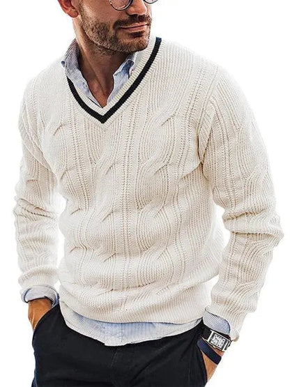 Stylische Herren Pullover Slim Fit Sweatshirt