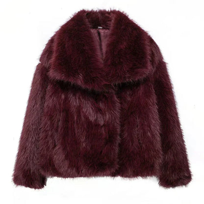 Pelzjacke Damen Elegant Luxus Design