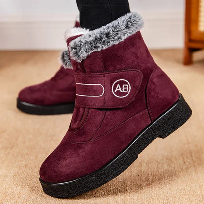 Warmes Winterstiefel Fell Damen Schuhe