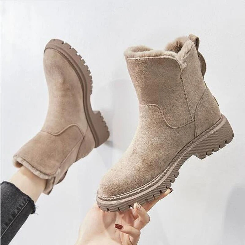 Winterstiefel Damen Warme Baumwolle - IdealeKleiden