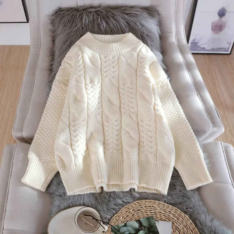 Stylischer Damen Strickpullover Modern