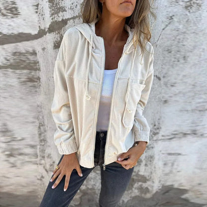 Kapuzenjacke Damen Noëlle Elegant Design
