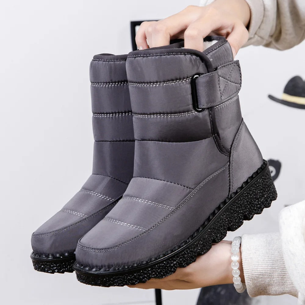 Rutschfeste Winterstiefel Damen Warm