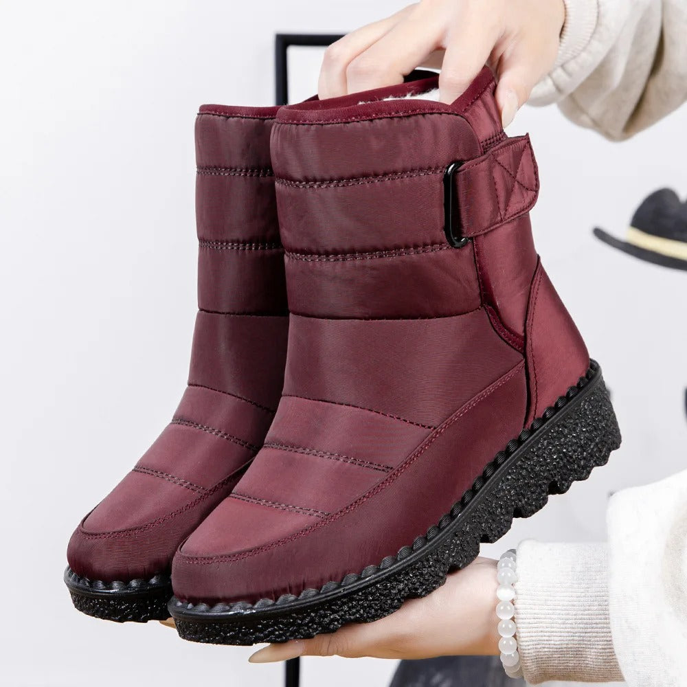 Rutschfeste Winterstiefel Damen Warm