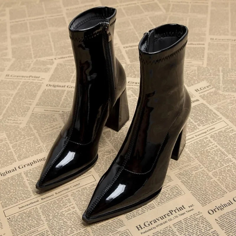 Warmes Winterstiefel Plus Größe Samt