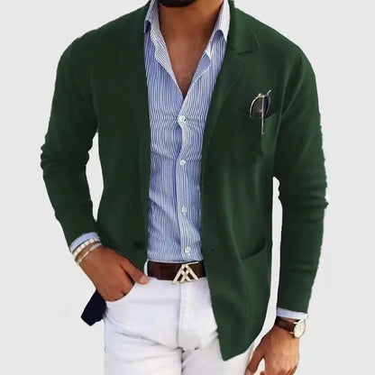 Herren Blazer Slim Fit mit Brusttasche