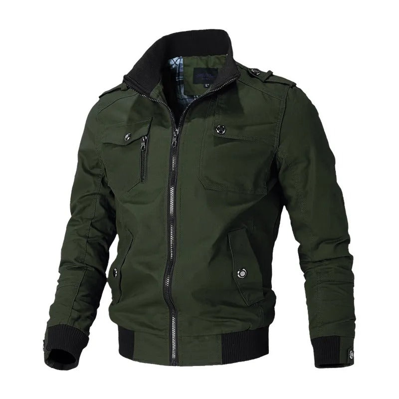 Herren Bomberjacke Militär Style
