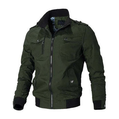 Herren Bomberjacke Militär Style