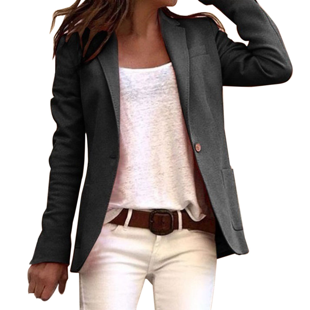 Damen Blazer Slim Fit Langarm