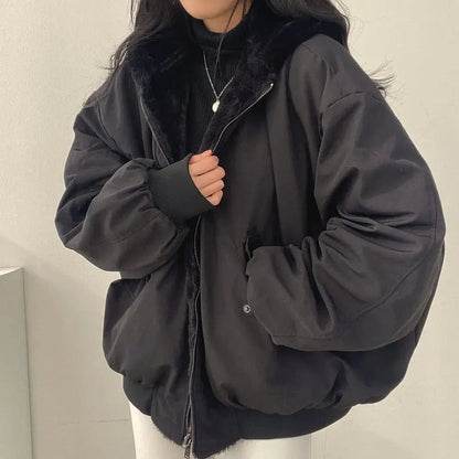 Große Teddyjacke Damen Übergröße Soft