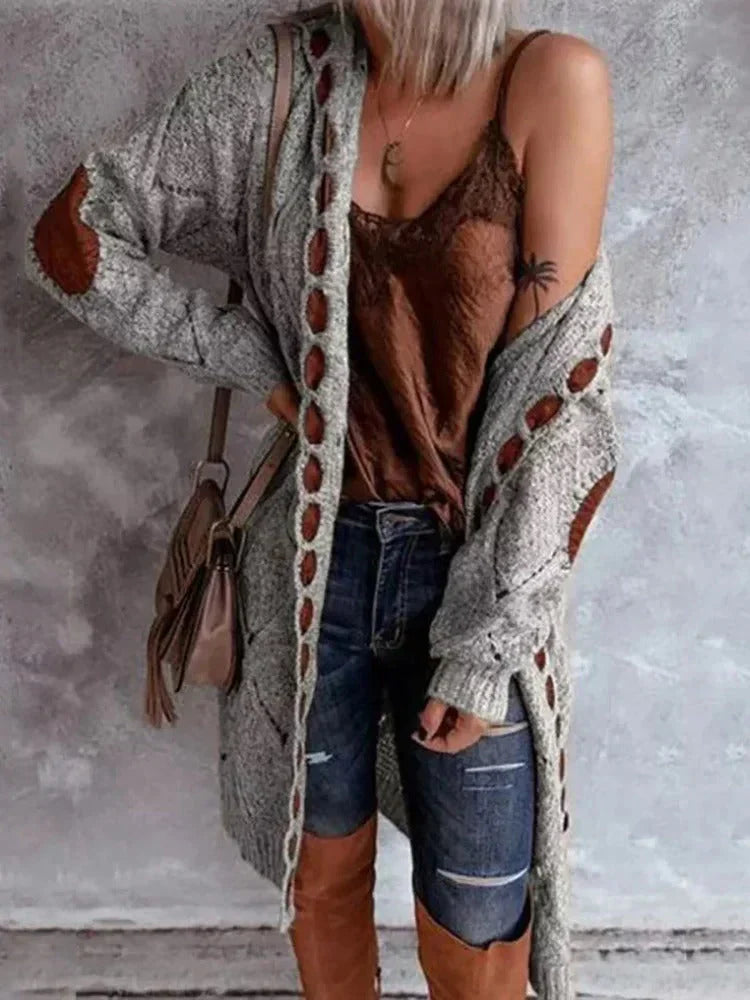 Langarm Cardigan Vintage Chic Damen