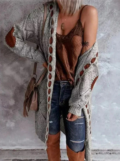 Langarm Cardigan Vintage Chic Damen
