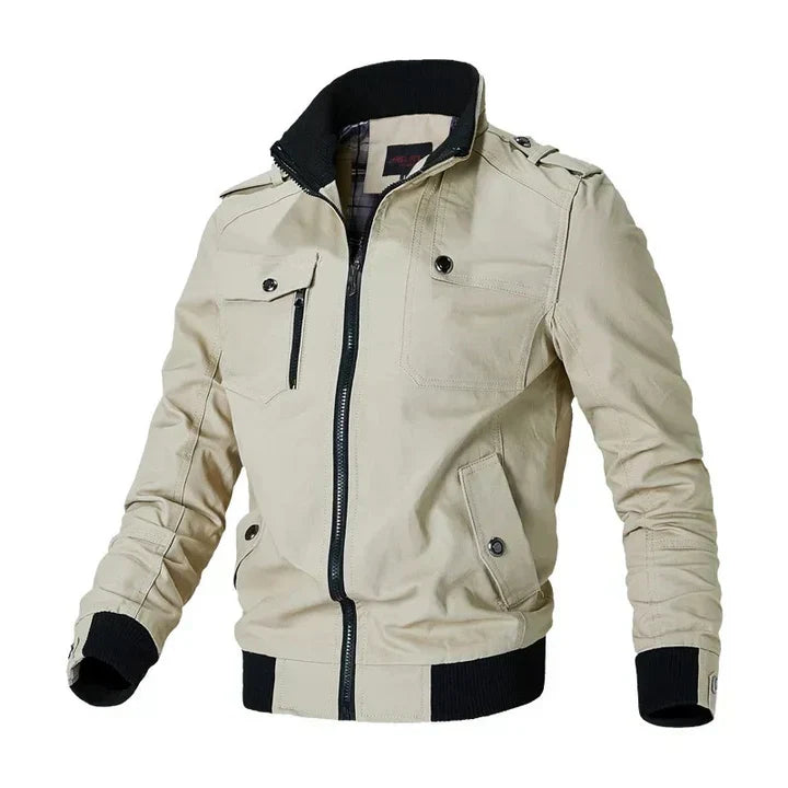 Herren Bomberjacke Militär Style