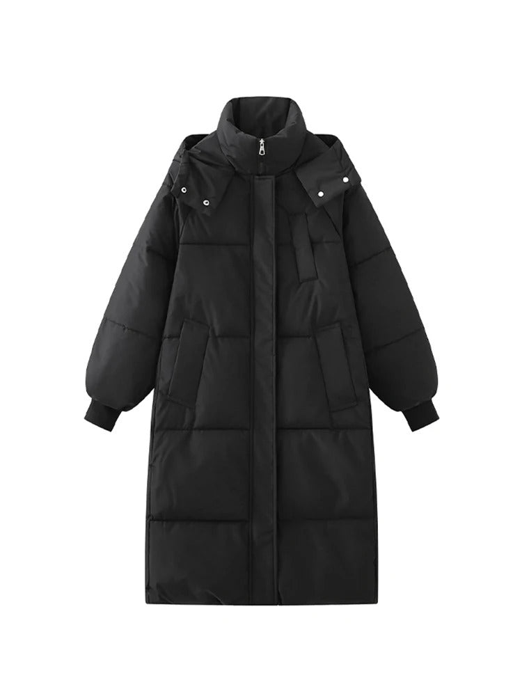 Große Damenparka Oversize Style