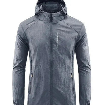 Leichtes Sommerjacke Herren Winddicht Kapuze