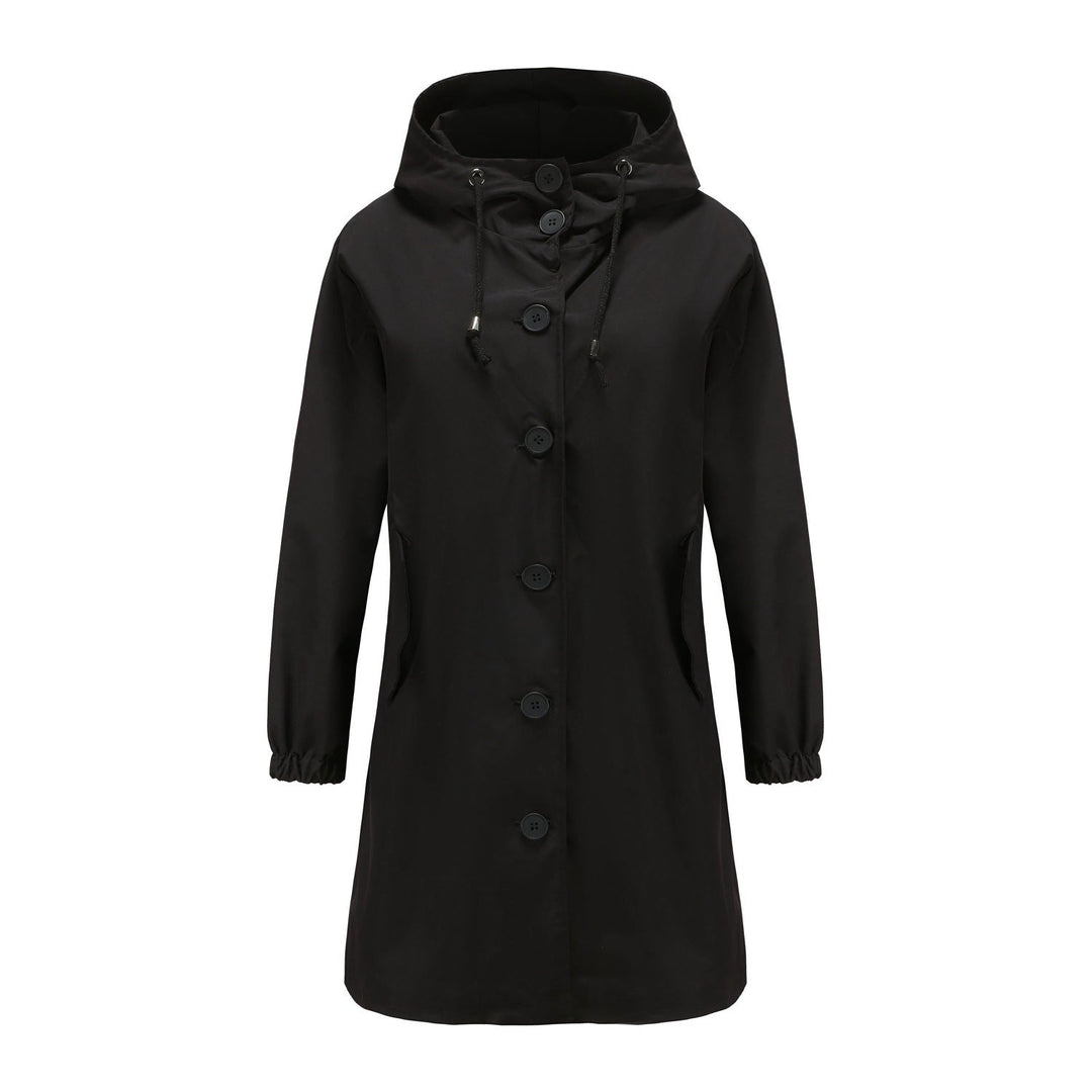 Moderne Regenjacke Damen Elegant Leicht