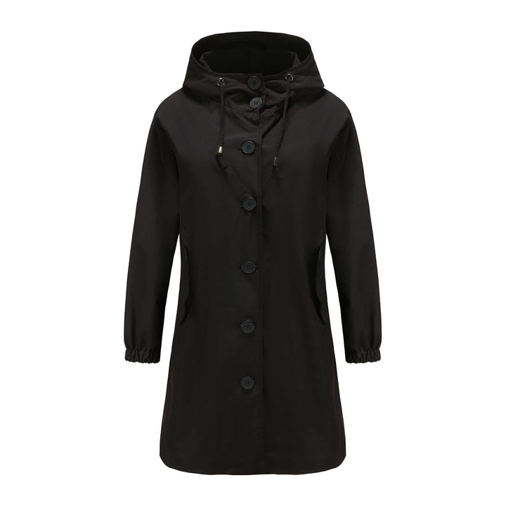 Moderne Regenjacke Damen Elegant Leicht