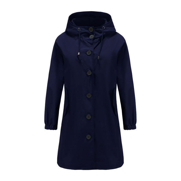 Moderne Regenjacke Damen Elegant Leicht