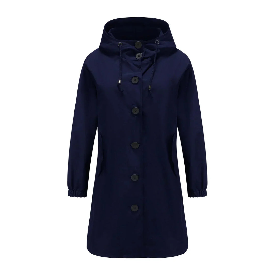Wasserdichte Damenjacke Mit Kapuze