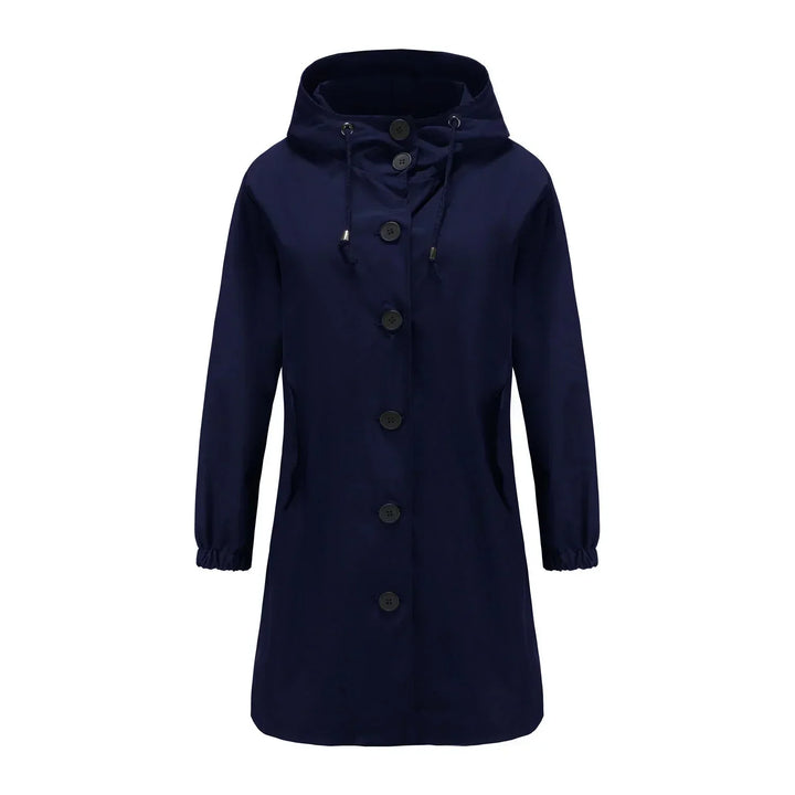 Wasserdichte Damenjacke Mit Kapuze