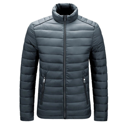 Herrenjacke Moderner Stehkragen