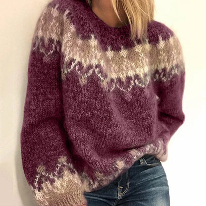 Gemütlicher Isländischer Strickpullover Warm