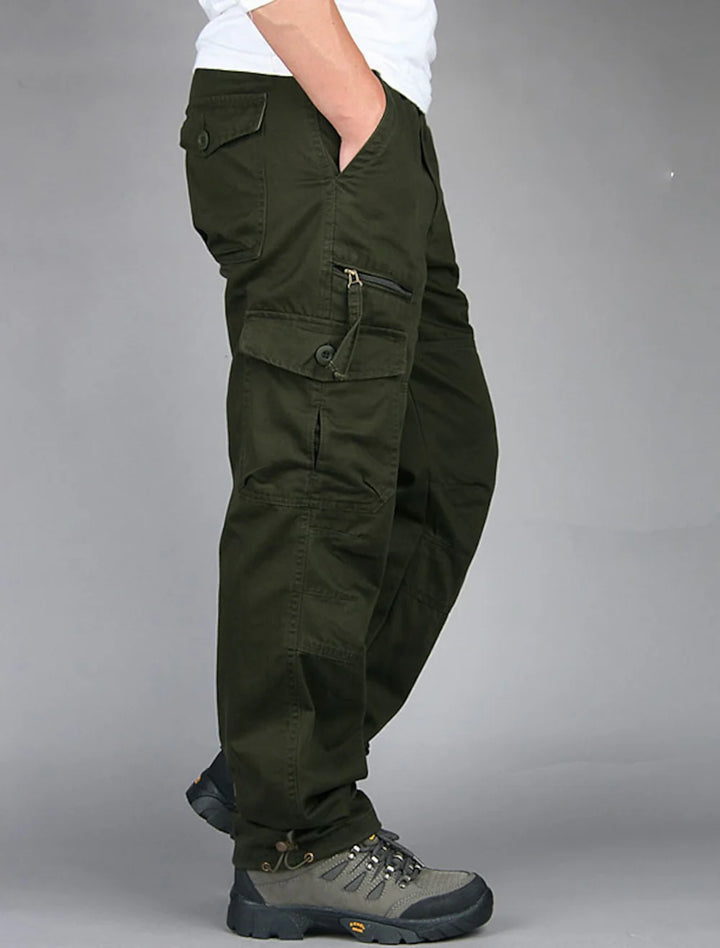 Exklusive Herren Cargohose Modern Slimfit