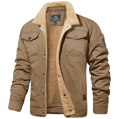 Stylische Herren Bomberjacke Retro Look